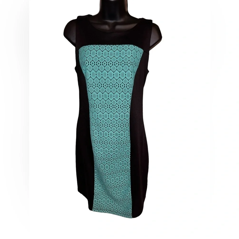 Teal & Black Small Dress - Picture 2 of 13